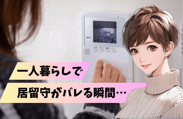 居留守,一人暮らし,バレる,言い訳,対処法,方法,バレない