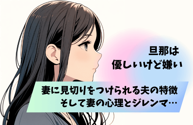 旦那優しいけど嫌い,旦那,優しい,嫌い