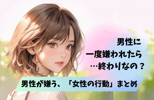 男に一度嫌われたら終わり,男,一度嫌われたら終わり,男性心理,本音,男性,理由,嫌われた,対処法