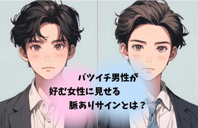 バツイチ男性が好む女性,バツイチ男性,バツイチ,好きな女性,脈ありサイン,脈あり,好きサイン,本命