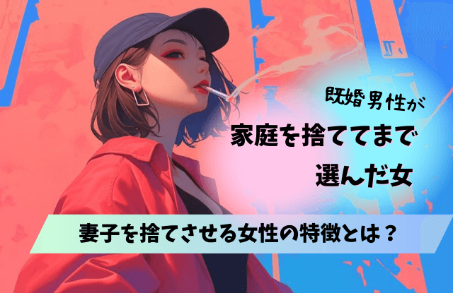 家庭を捨ててまで選んだ女性,既婚者,既婚男性,特徴,不倫相手,本気,共通点,コツ,方法