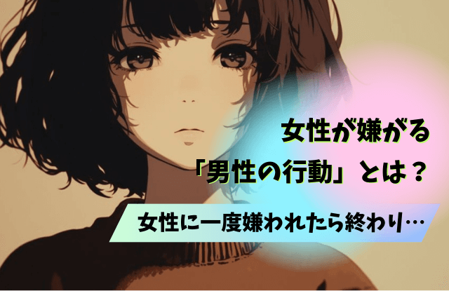 女,一度嫌われたら終わり,女性心理,理由,男性,原因,対処法,魔法の言葉,彼女